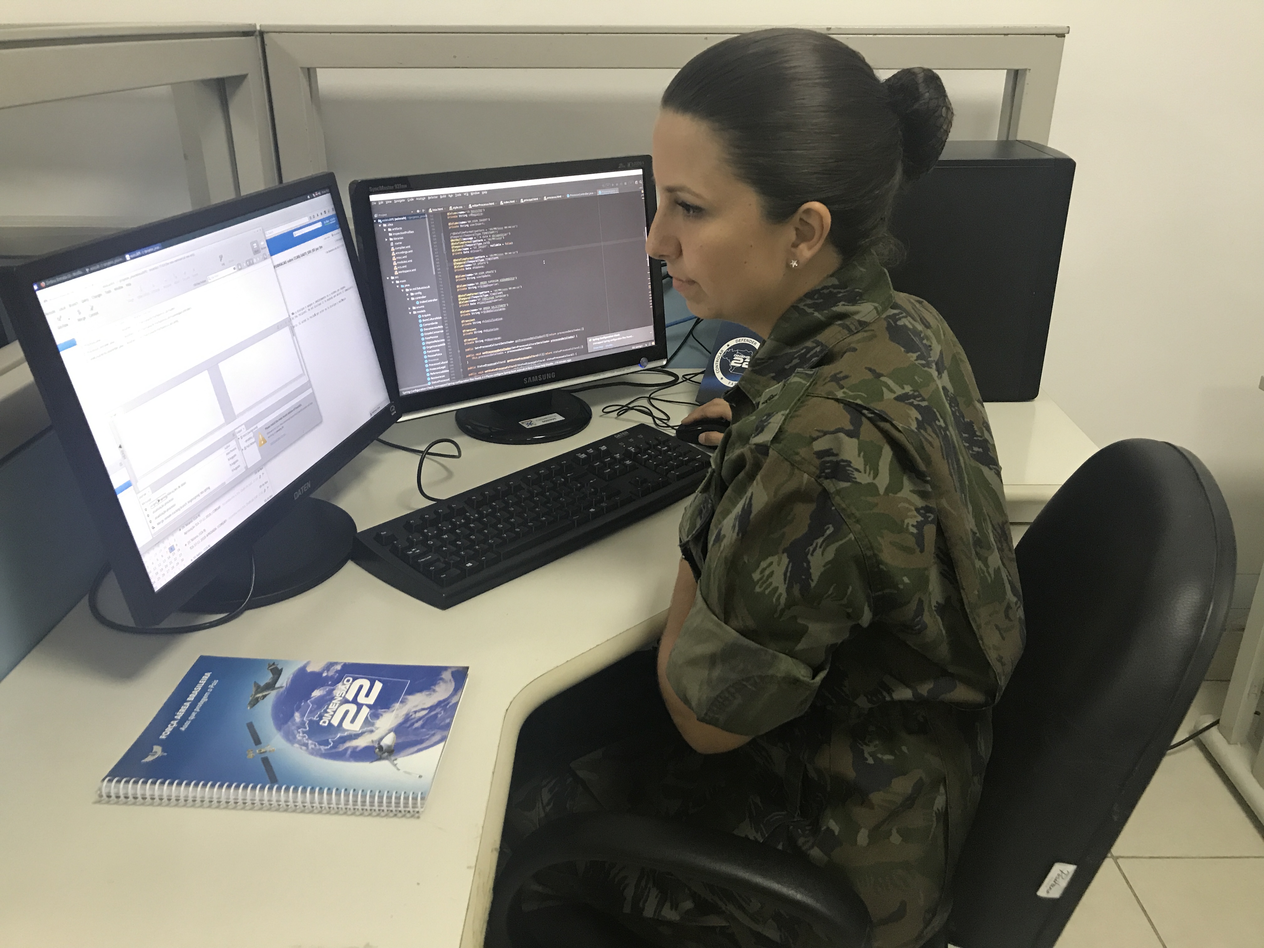 Tenente Marília Guterres – representatividade feminina na Computação e na Força Aérea