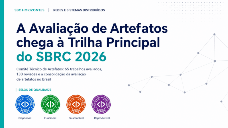 A Avaliação de Artefatos chega à Trilha Principal do SBRC 2026